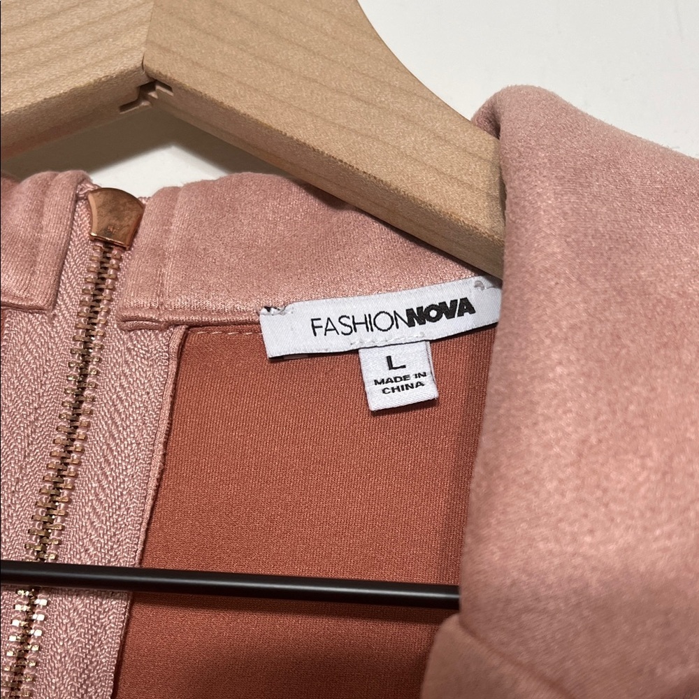Fashion Nova Pink Sleeveless Belted Mini Dress - Picture 10 of 12